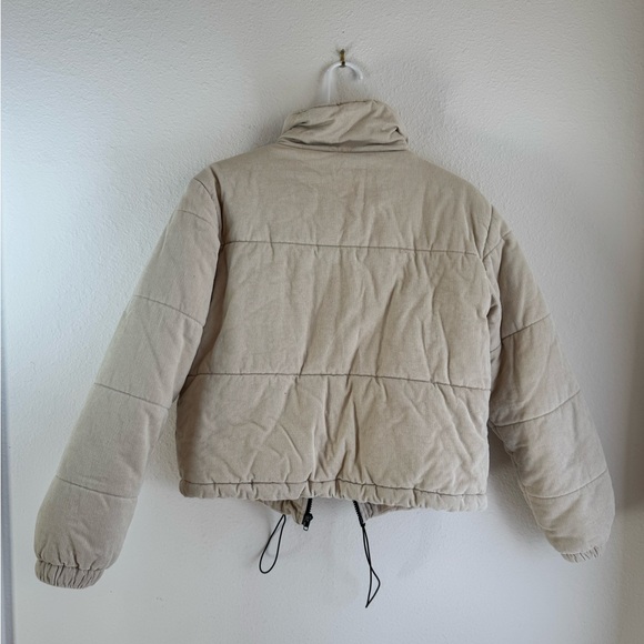 PRINCESS POLLY Corduroy Puffy Bomber Jacket - Picture 14 of 14